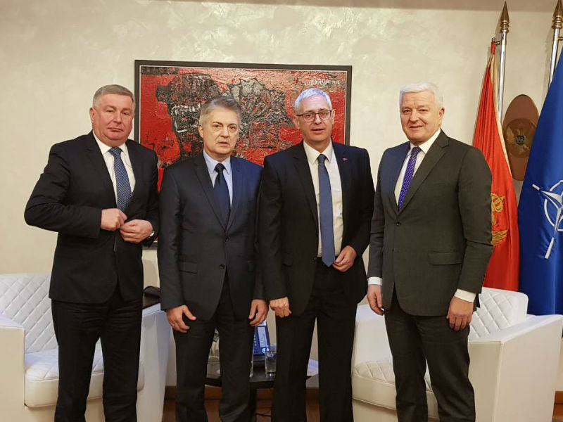 Delegacija Komore na prijemu kod premijera Crne Gore